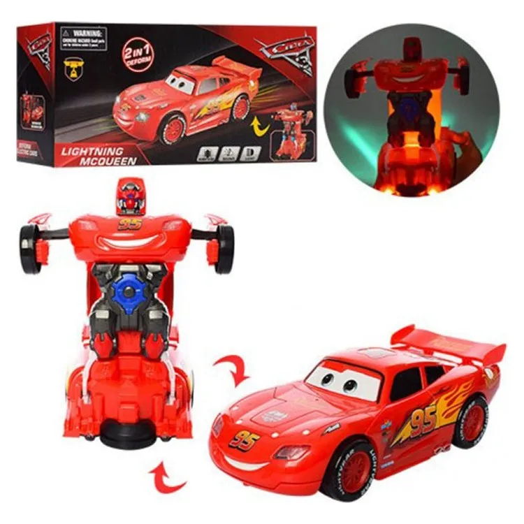 E-kids Cars Молния Маккуин Автомобиль, превращенный в робота
