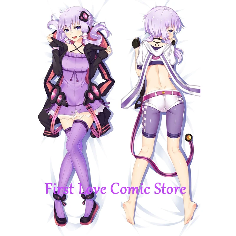 

Anime Decorating Pillow Yuzuki Yukari Dakimakura 2-Side Print Pillowcase Hugging Body Cushion Cover Otaku Waifu