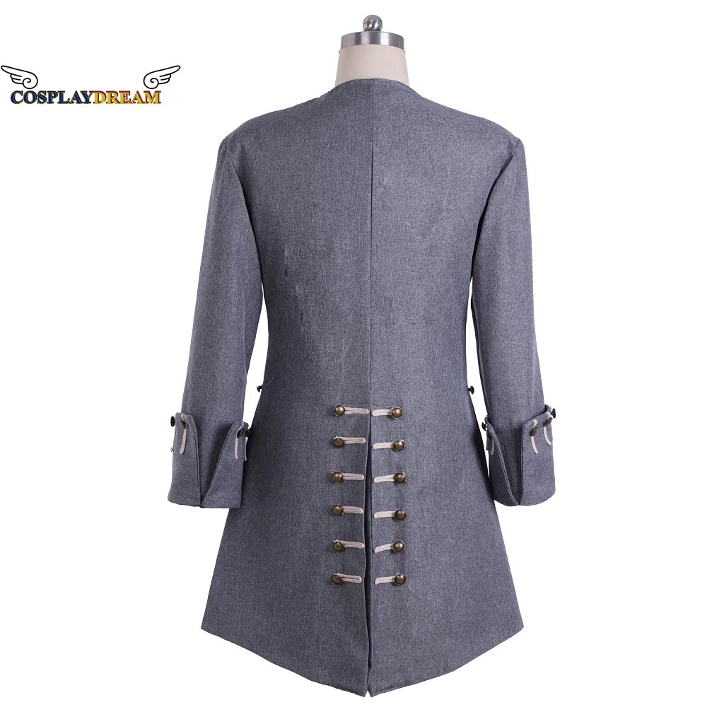 Мужская Королевская куртка в стиле милитари 18-го века Женская средневековая