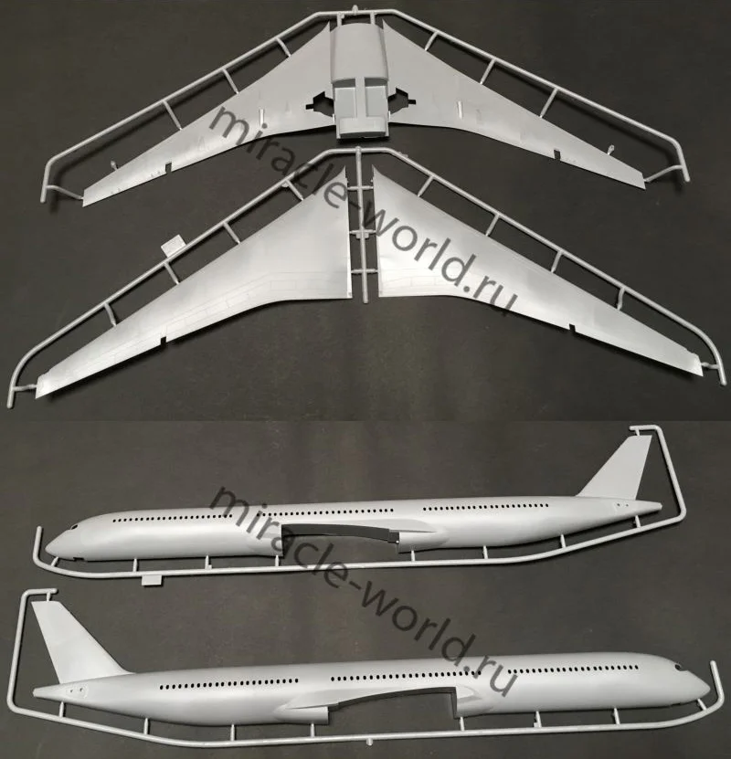 Zvezda 7020 A350-1000 (Airbus) /пассажирский самолет/ 1/144