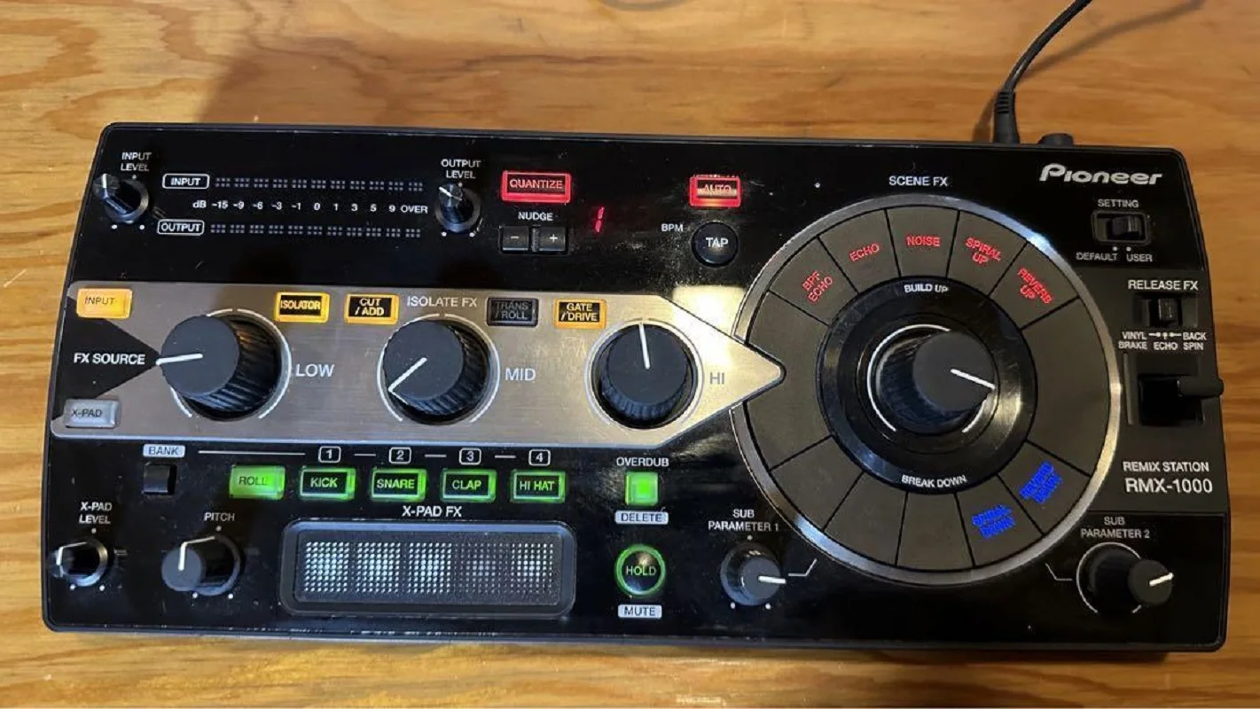 

Pioneer RMX-1000 DJ Remix Station Effector Black