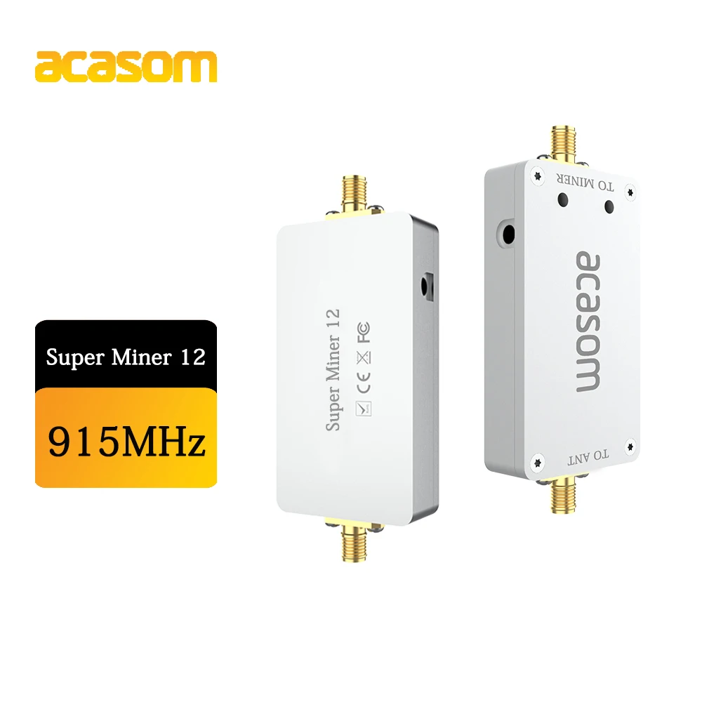 915MHz Super Miner12  Ultra Low Noise  RX17 TX6  Miner AMP super Bias Tee  Helium Signal Extender