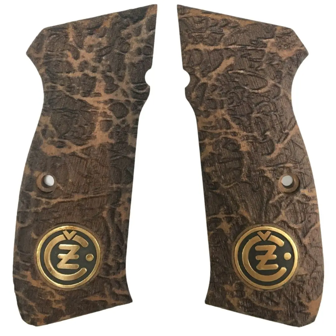 

Colt 1911 Fingerprinted Walnut Grips
