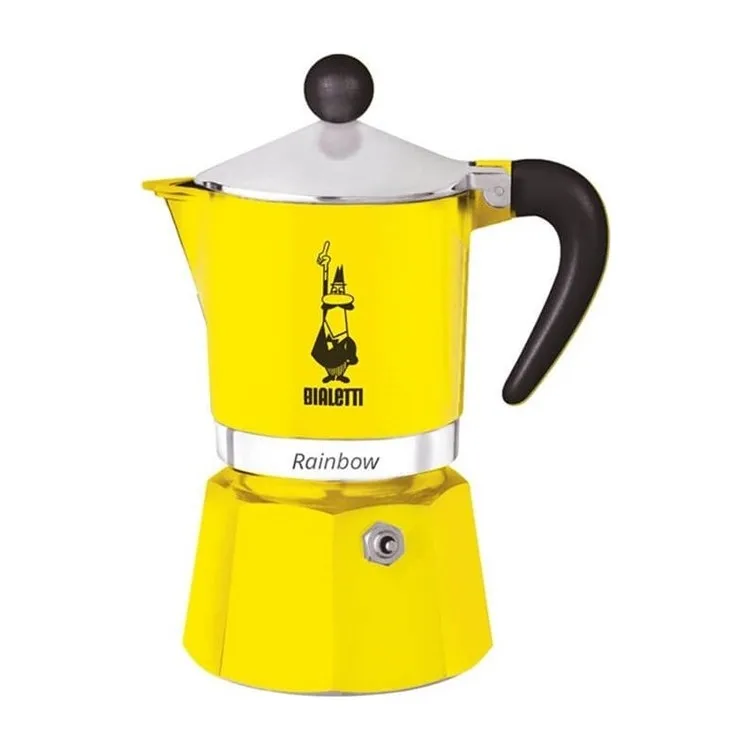 Bialetti T099 0004981 Радужный горшок 1 Tz Gialla Moka Pot
