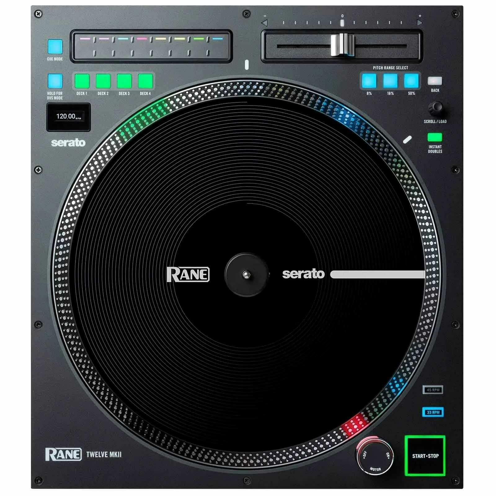 

Brand New Rane Twelve MKII 12" Motorized True Vinyl Like Feel Turntable DJ Controller