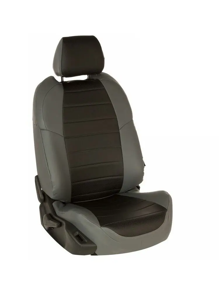 Чехлы для Volkswagen Jetta 6 2010-2015 Автопилот Черный Экокожа vo-dzh-dzh6-seche-e