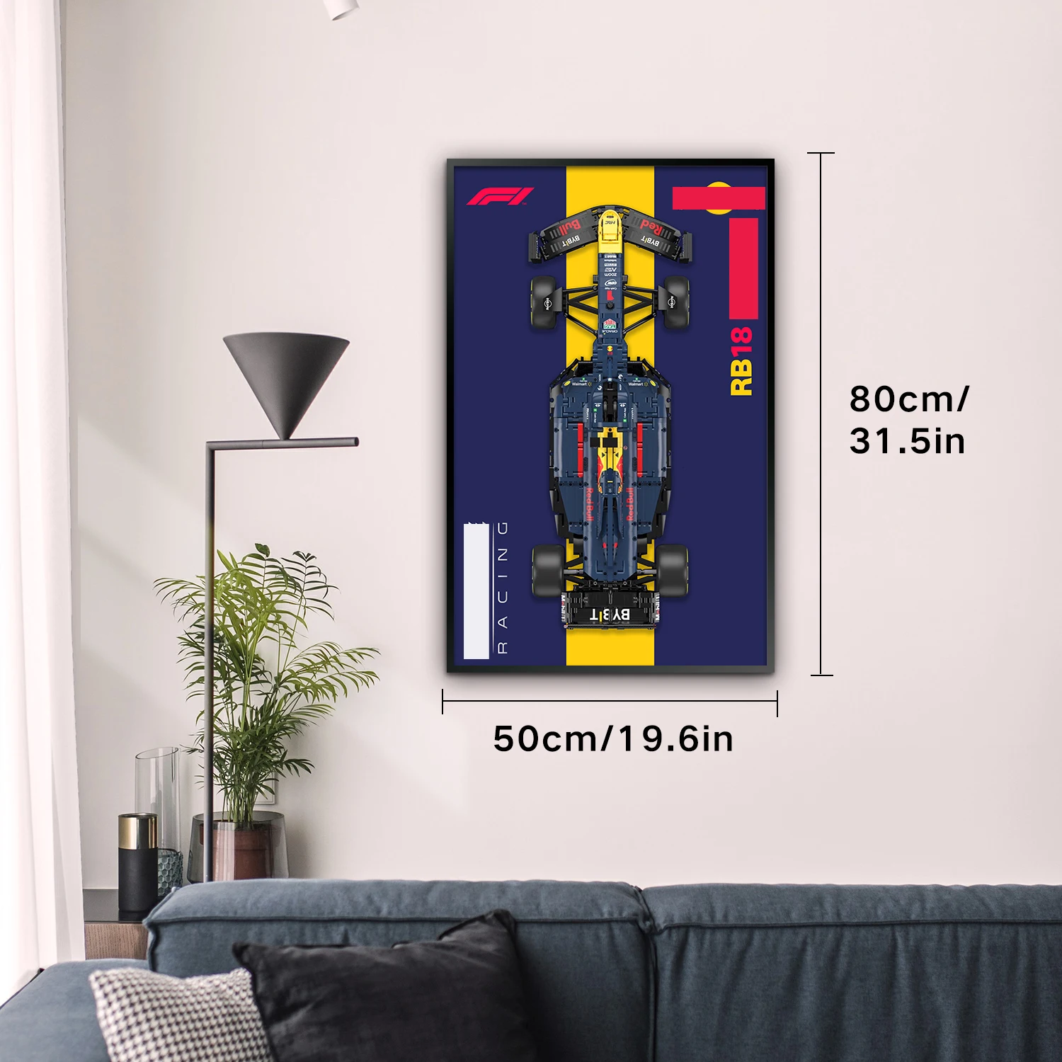 Настенное крепление для дисплея Red Bull RB19 F1
