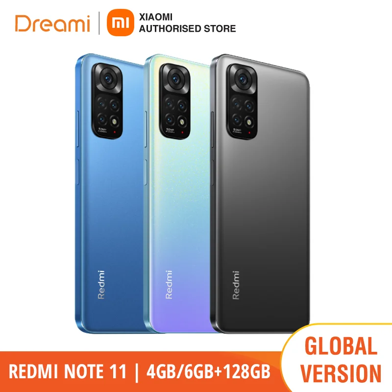 Смартфон Xiaomi Redmi Note 11 LTE 128 ГБ Snapdragon 680 90 Гц AMOLED 33 Вт Pro быстрая зарядка |