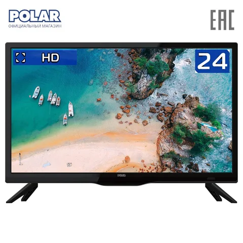 Телевизор 24" LED POLAR P24L23T2C, HD