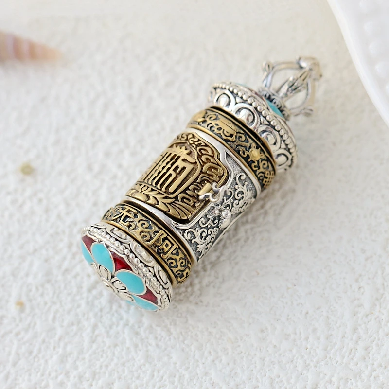 Подлинная Подвеска из искусственного серебра в стиле ретро подвеска ностальгия