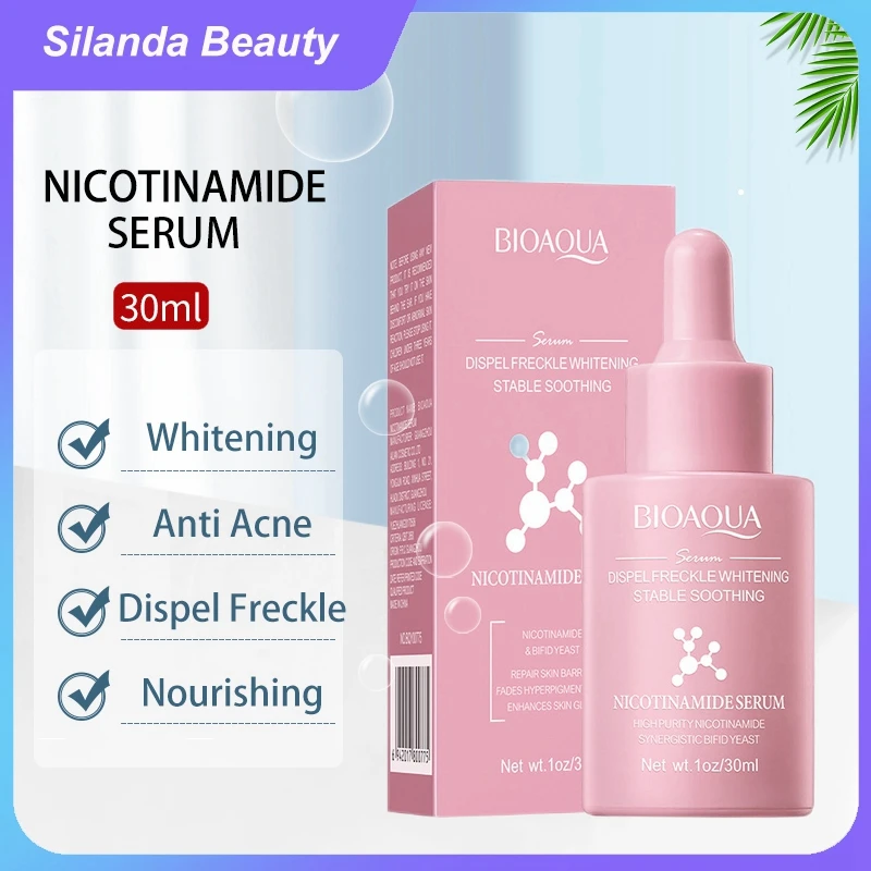 Silanda Beauty Bioaqua Никотинамидная сыворотка Корейский уход за кожей Дискирование