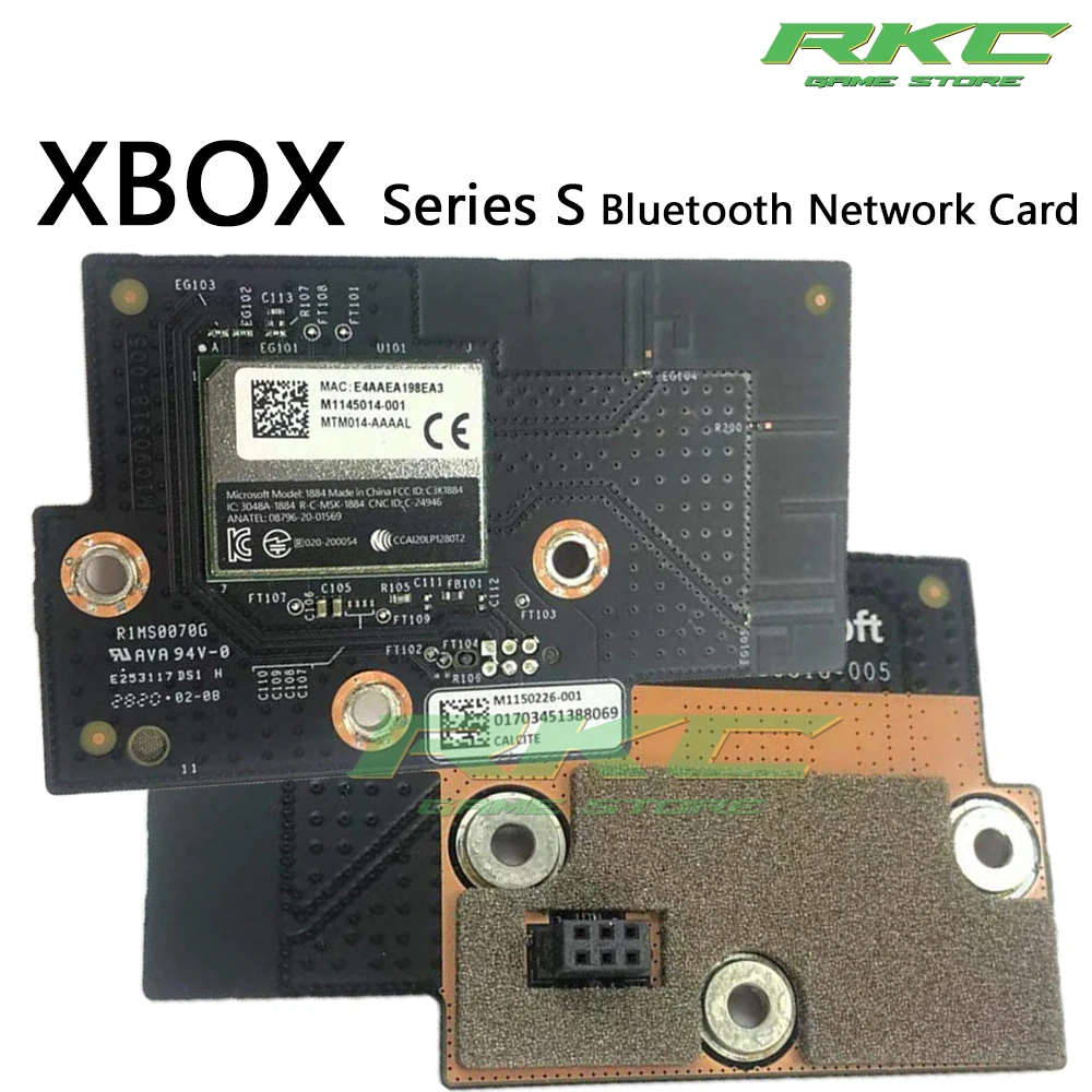 

Игровая консоль Xbox Series S, плата с переключателем включения/выключения питания, Wi-Fi, Bluetooth, сетевая карта, аксессуары для консоли XSS