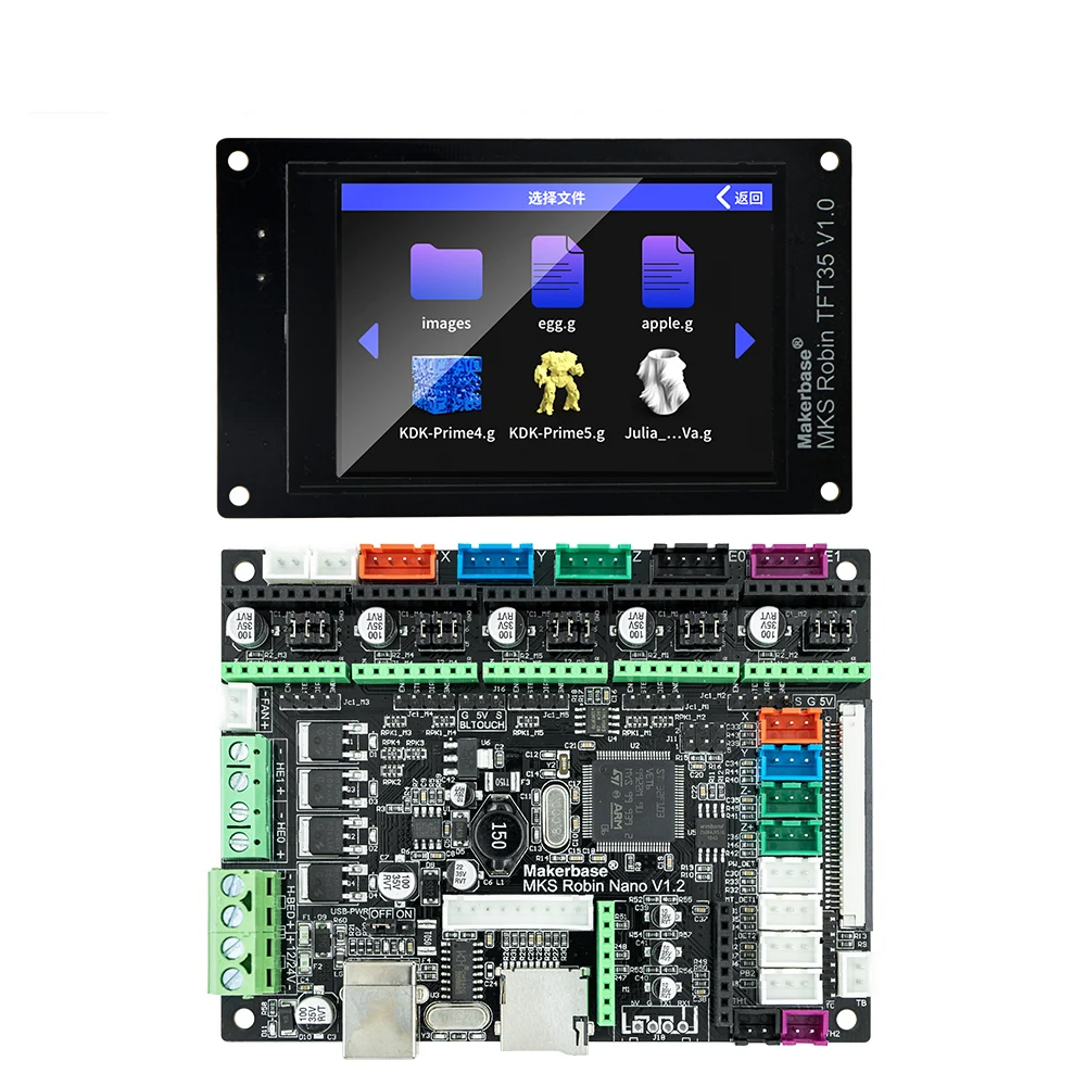 Плата для 3D-принтера MKS STM32 Robin Nano board V1.2 аппаратное обеспечение с открытым