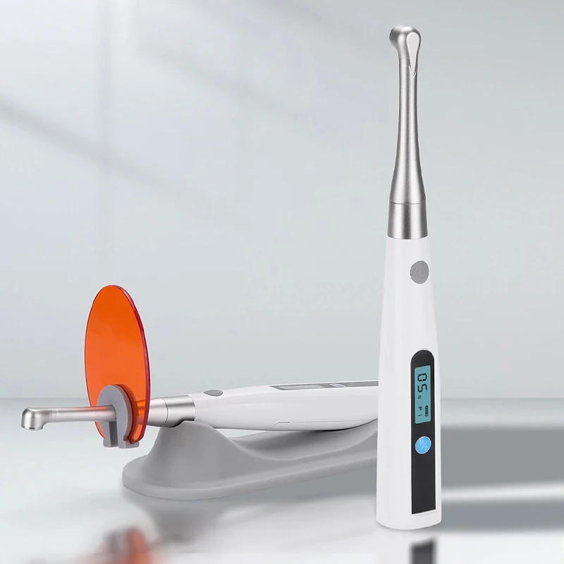 

Dental Cure Lamp Curing Machine Solidify Wireless LED Curing Light 1200-1400mw/cm2 110V-240V Adjustable Working Time