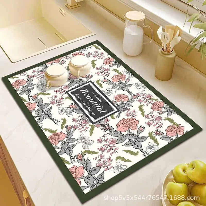 Цветочные присоски и дренажные накладки для кухонных столешниц