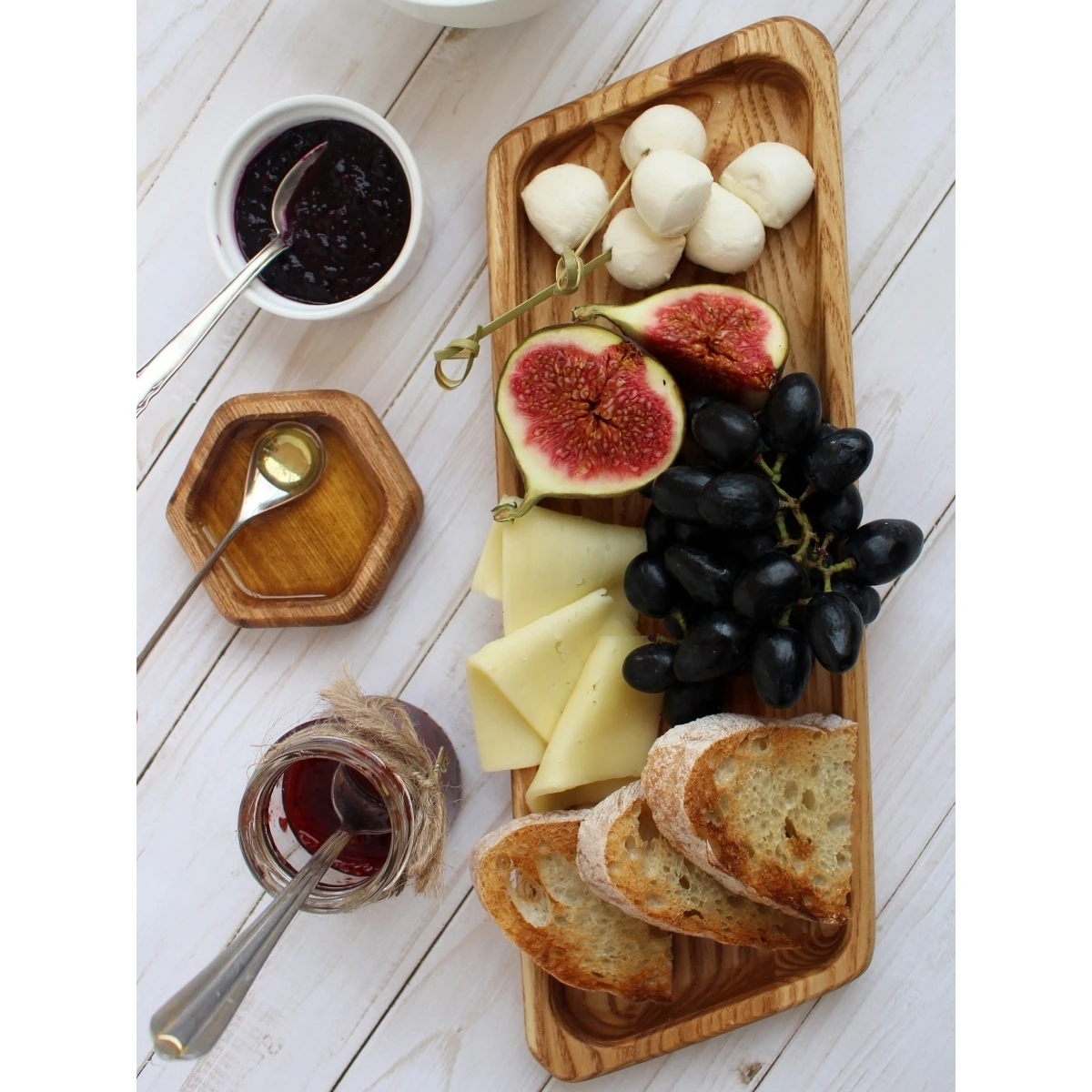 Blessed HOME / Тарелка для подачи из натурального дерева | Дом и сад