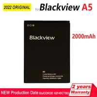 100 original 2000mah a5 phone battery for blackview a5 high quality batteries with tracking number