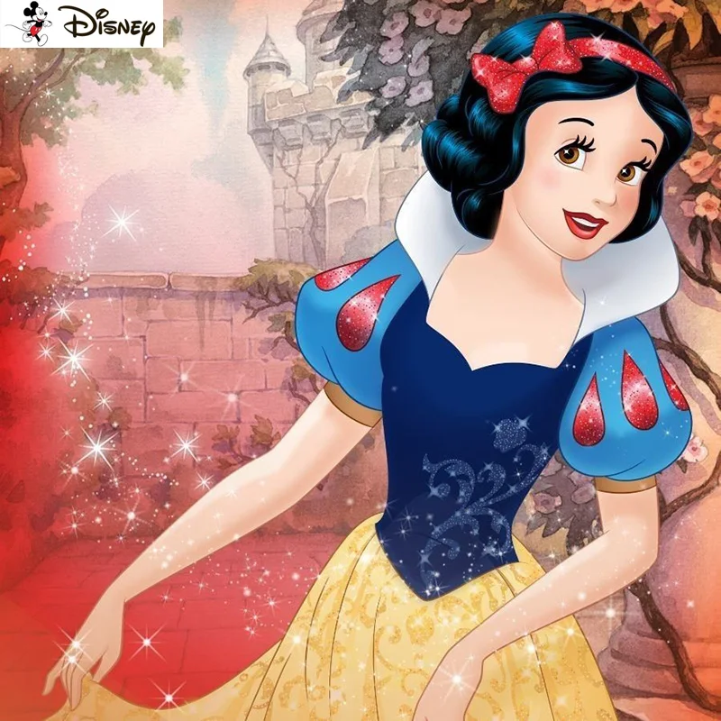 

Disney Diy Full Square Round Drill 5D Diamond Painting Cross Stitch Diamond Embroidery "Cartoon Princess" Home Decor Gift