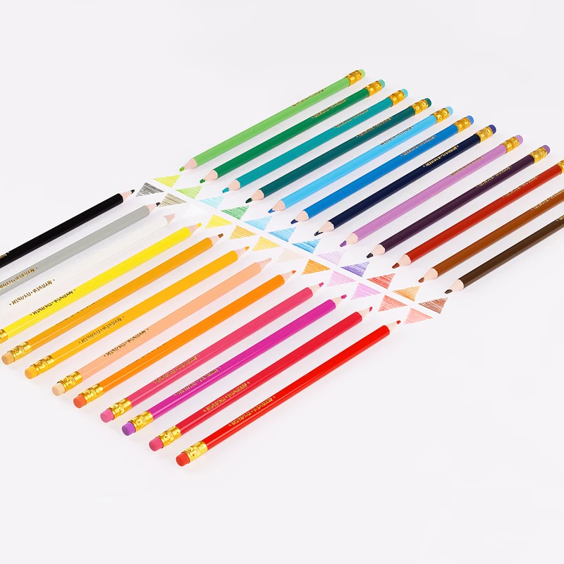 Карандаши цветные пластиковые Мульти-Пульти &quotЕнот в Венеции&quot 24цв. с ластиком |