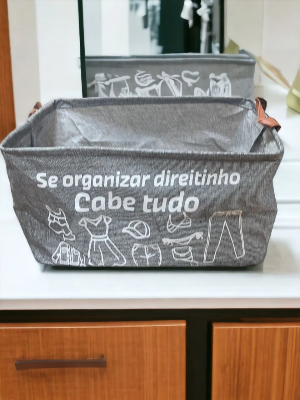 

Multipurpose Organizer Basket Folding Clothes Toy Fabric