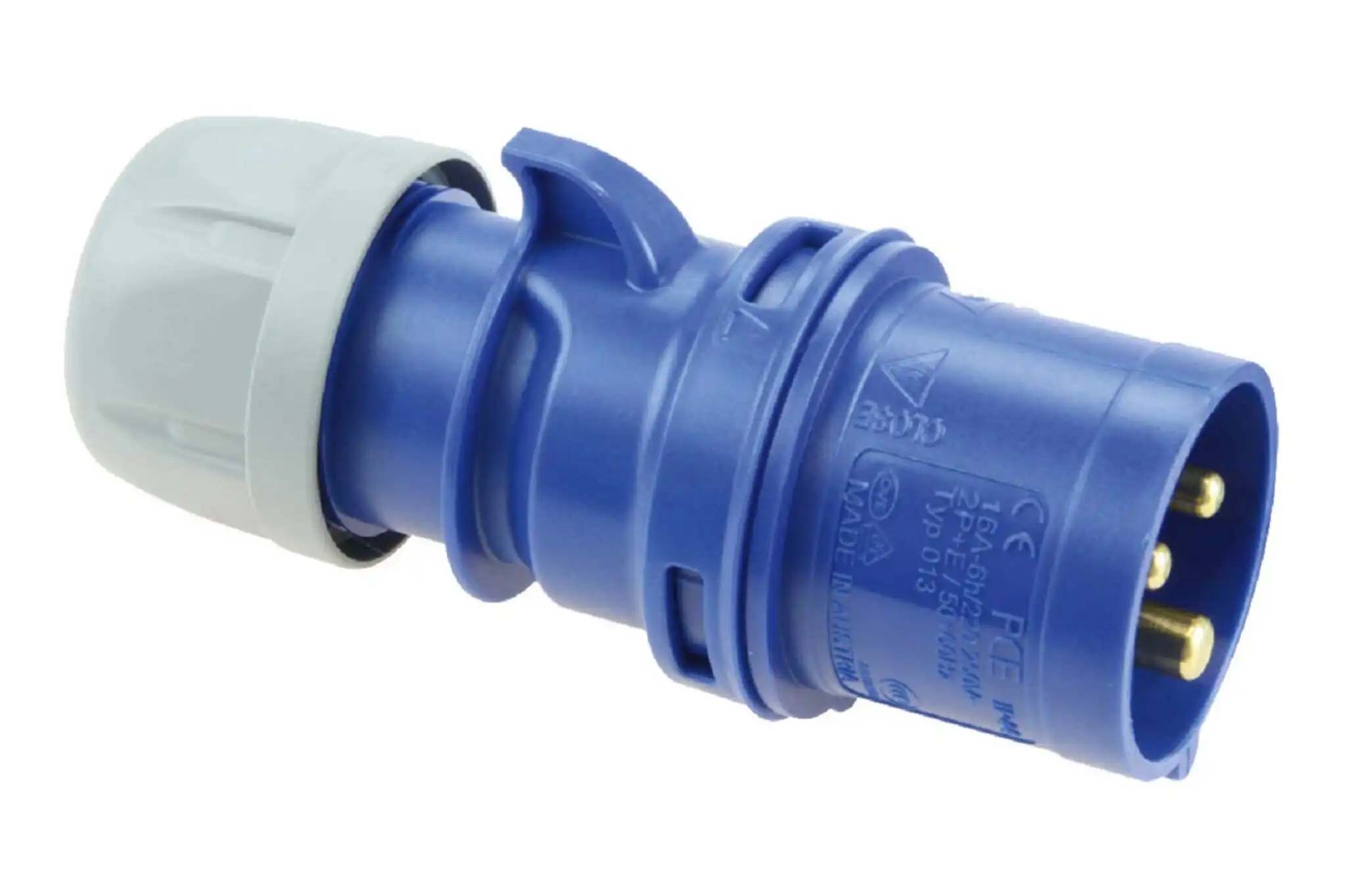 Фото Кабельная вилка PCE 16А 230V 1P+N+E IP44 013-6 №1
