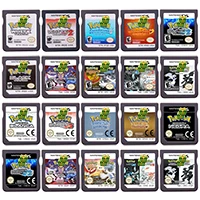 

DS Game Video Games Cartridge HeartGold SoulSilver Black White 2 in 1 Pearl Diamond Platinum 3 in 1 USA/ESP for NDS/3DS/2DS (R4)