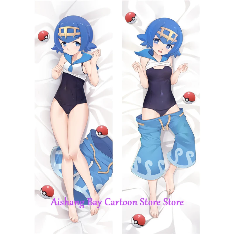 

Dakimakura Anime Pillow Cover Lana (swimsuit) Young Girl Tits Double Sided Print Life-size Body Decoration