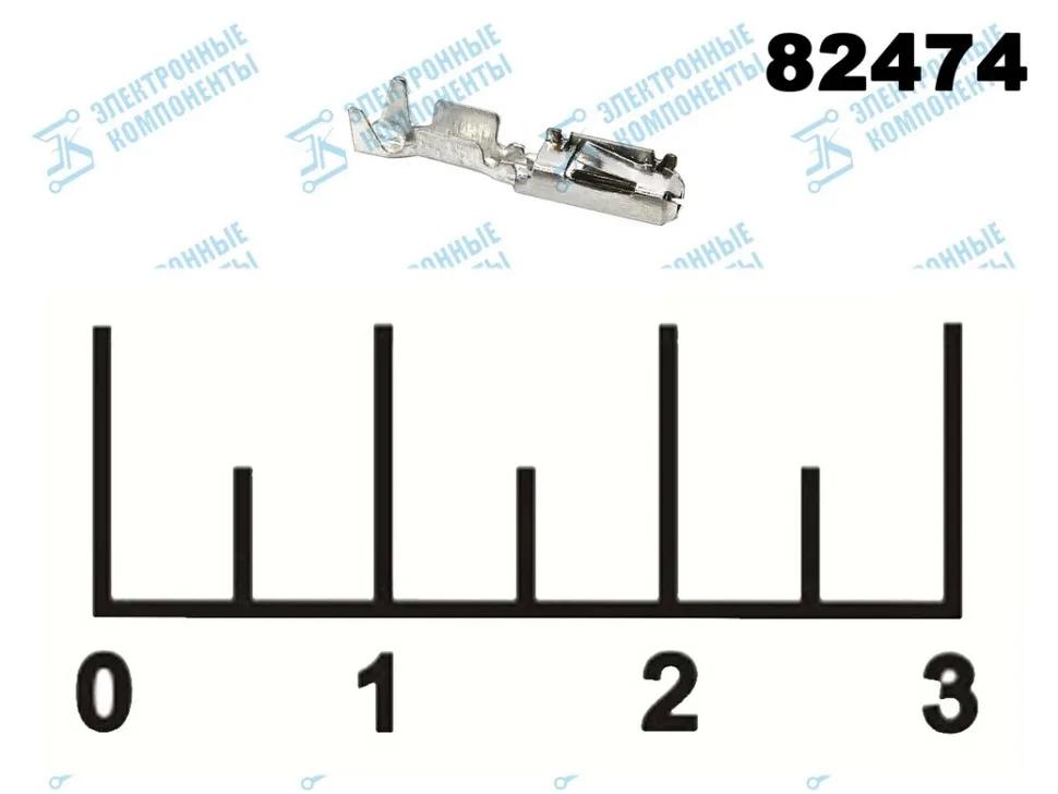 Клемма гнездо для разъема DJ625B-0.6A