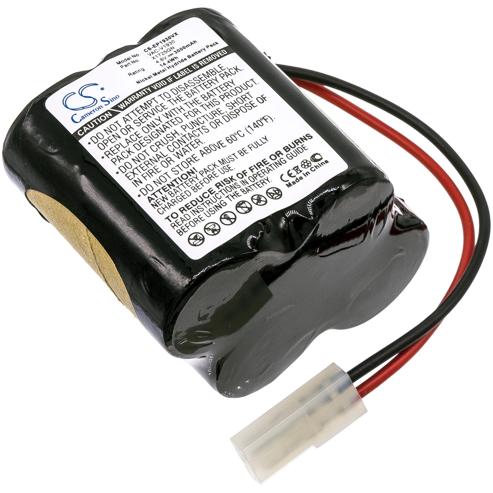 Аккумулятор для Shark X1725QN V1700Z V1930 Sweeper VX1 VAC-V1930 3000mAh