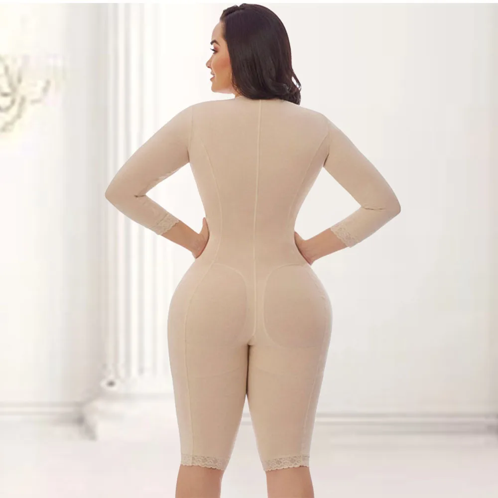 Post-Surgical Long One-Piece Cotton Girdle Postoperative recovery and improvement of body posture postpartum bodysuit