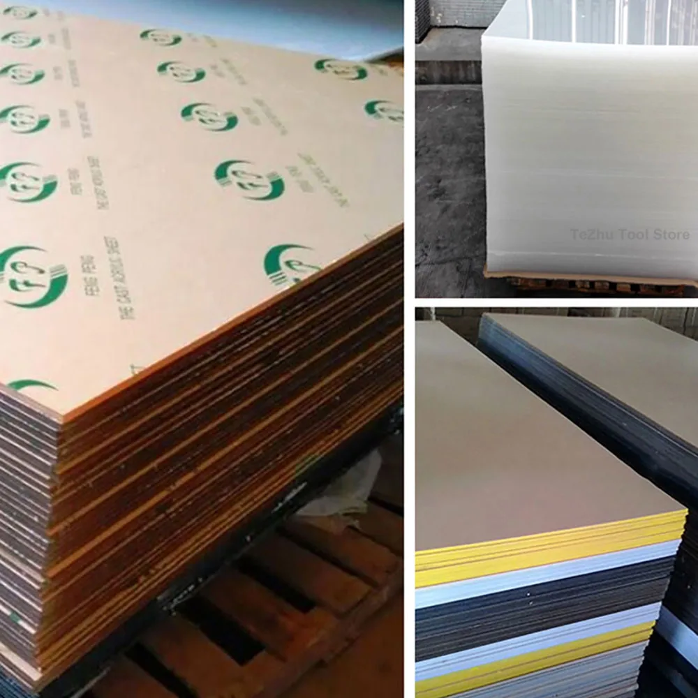 Прозрачный пластиковый лист акриловая доска органическое стекло