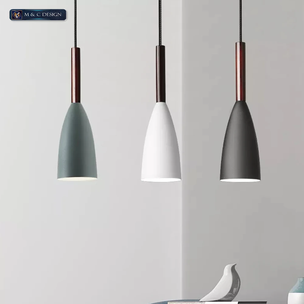 

Современный минималистичный подвесной светильник E27, 3 лампы в скандинавском стиле для обеденного стола, кухонного островка, освещение для ...