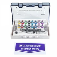 dental implant torque wrench screwdriver prosthetic kit 10 70ncm ratchet drivers dentistry implant repair tools