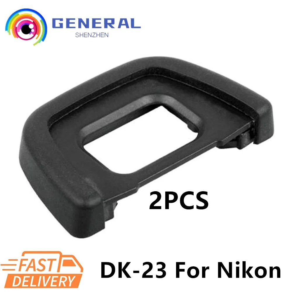 

2x DK-23 Eyecup Eye Cup piece Eyepiece Finder Diopter Viewfinder Silicone Rubber Frame for Nikon D7100 D90 D80 D70S D70 D7200