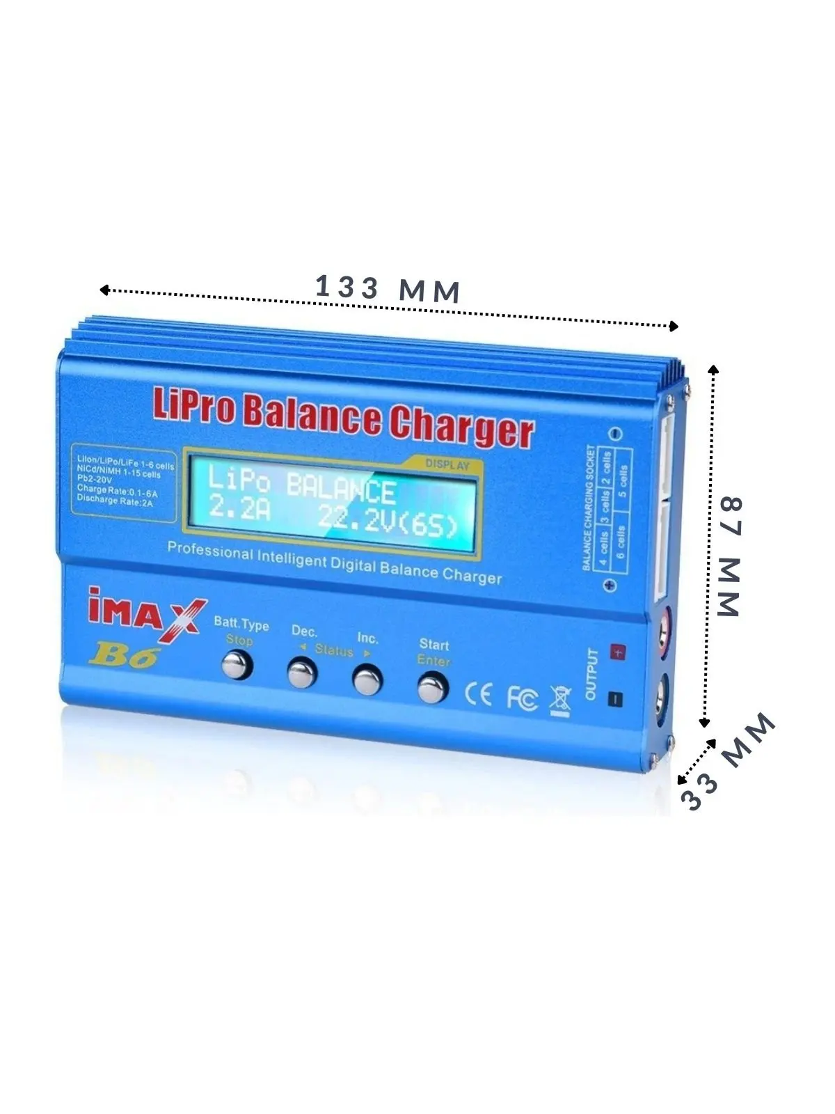 IMAX b6ac V2 80W battery charger with power supply |
