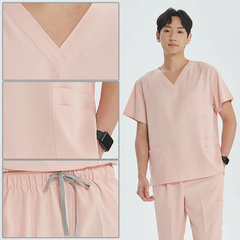 Медицинские скрабы унисекс униформа спецодежда для салона красоты набор