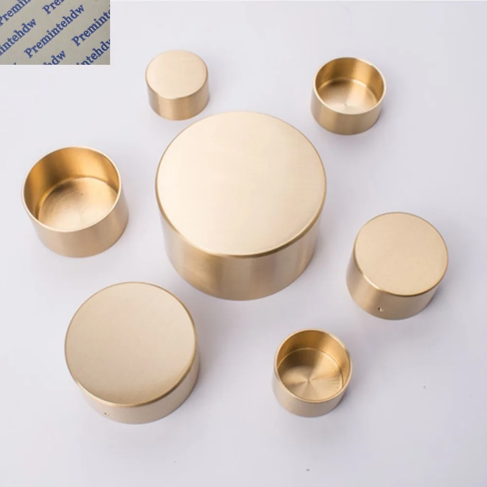 

Круглая латунная ножка, наконечник, торцевая крышка для мебельного шкафа, стола, стула, кровати, дивана, сиденья