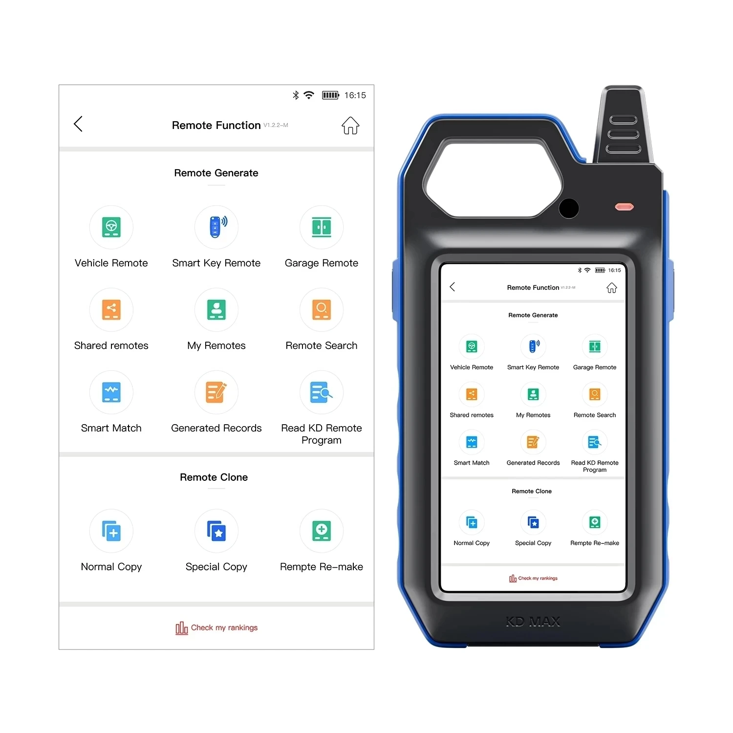 KEYDIY KD MAX профессиональный ключ программатор для авто дистанционный