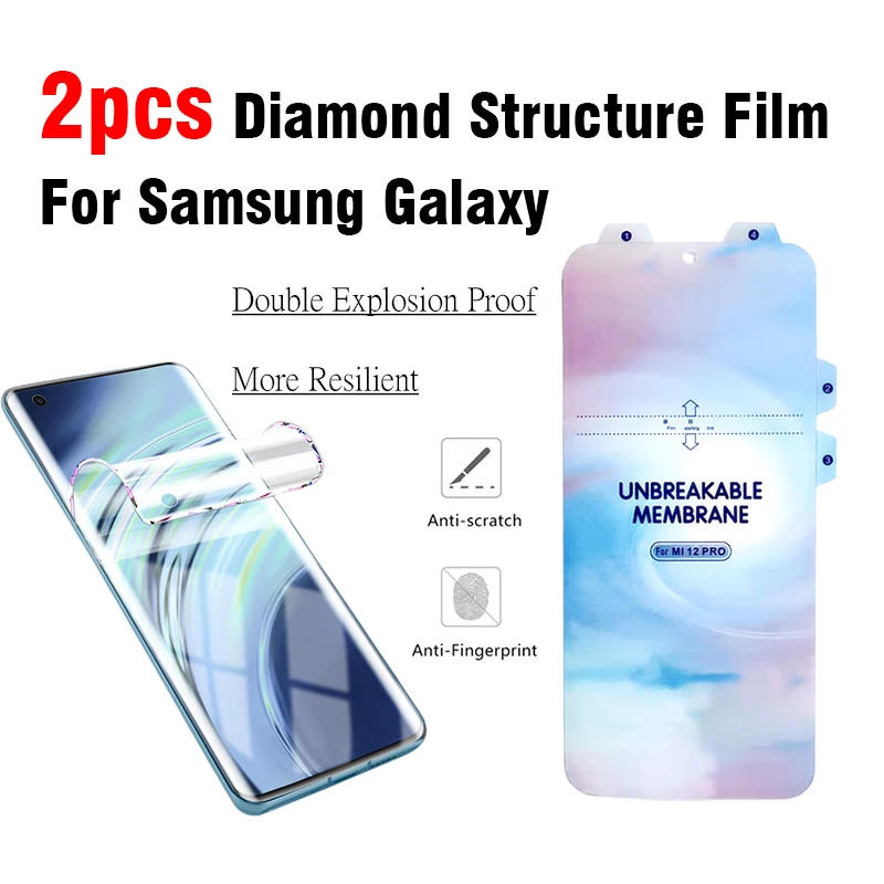

2 шт., Гидрогелевая Защитная пленка для Samsung Galaxy S20 21