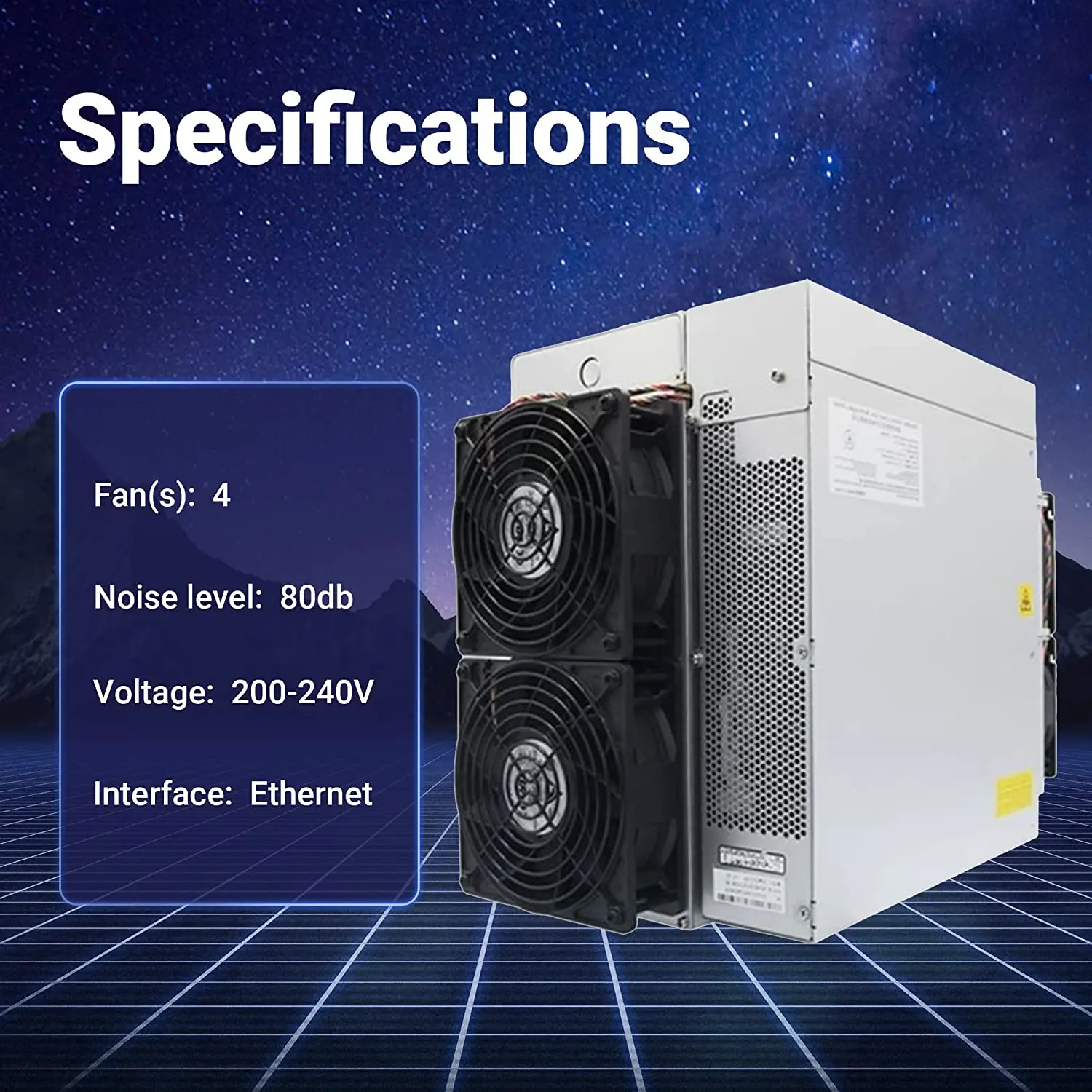 

BUY2 получите 1 бесплатную Майнер KA3 166Th/s 3154 Вт Kadena, Майнер KDA Asic с блоком питания