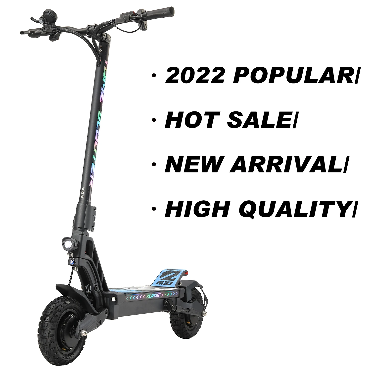 

[US EU STOCK]YUME M10 2022 New Arrival Dual Motor 60v 2400w Smooth Rides Adult Folding E Scooter Practical Facility