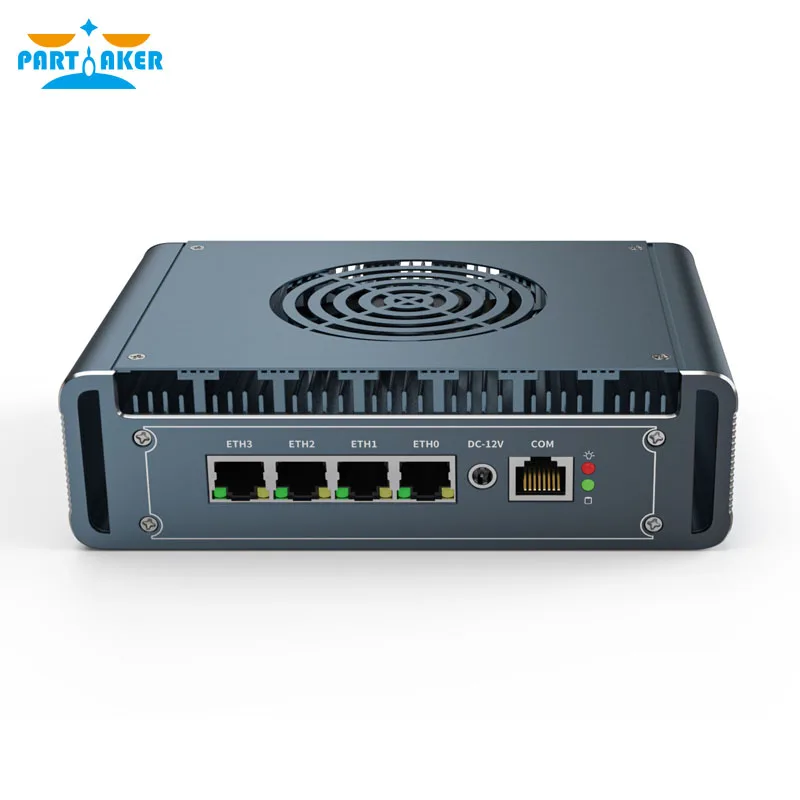 Брандмауэр Мини-ПК 4 x Intel i226 2.5G LAN 12-го поколения Soft Router Core i7 1265U i5 1235U i3 Pentium 8505 pfSense