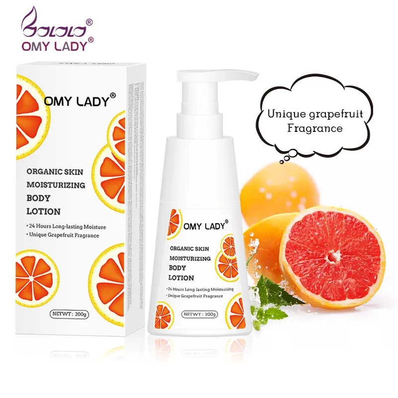 

OMY LADY Organic Skin Moisturizing Refreshing Smoothing Body Lotion Hydrating Skin Brightening Body Care Cosmetics