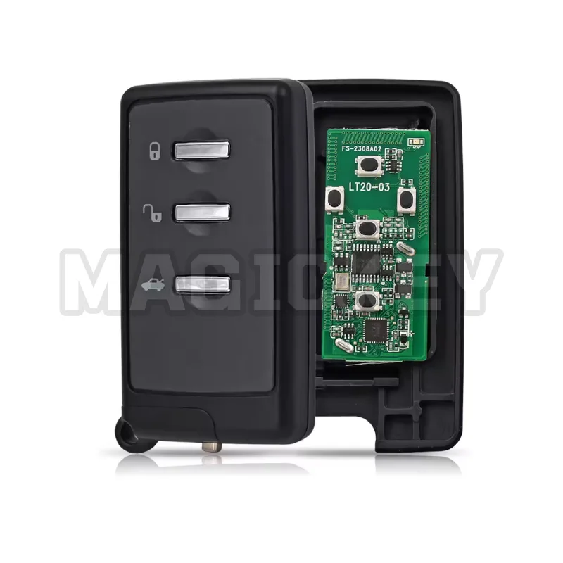 Фото Lonsdor LT20-03 5-кнопочный смарт-ключ с платой PCB 8A+4D для Toyota Subaru, поддержка регулируемой частоты 0780 0500 0091 6221 4610 6230 0010 №3