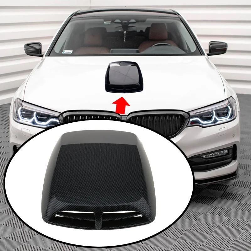 

Car Bonnet Air Intake Hood Scoop For BMW G30 F30 Land Rover Defender Ford Ranger Mustang Focus Mk2 Lada Granta Accessories