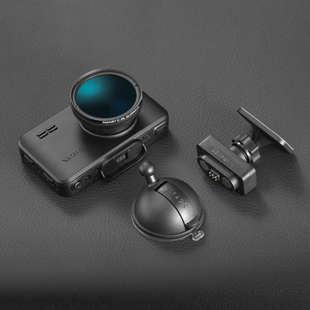 iBOX RoadScan WiFi GPS Dual автомобильный видеорегистратор с GPS/ГЛОНАСС базой камер + Камера