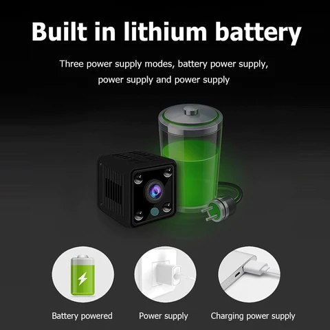 Видеорегистратор WiFi Mini Camera X6 Micro Surveillance Tiny Cams