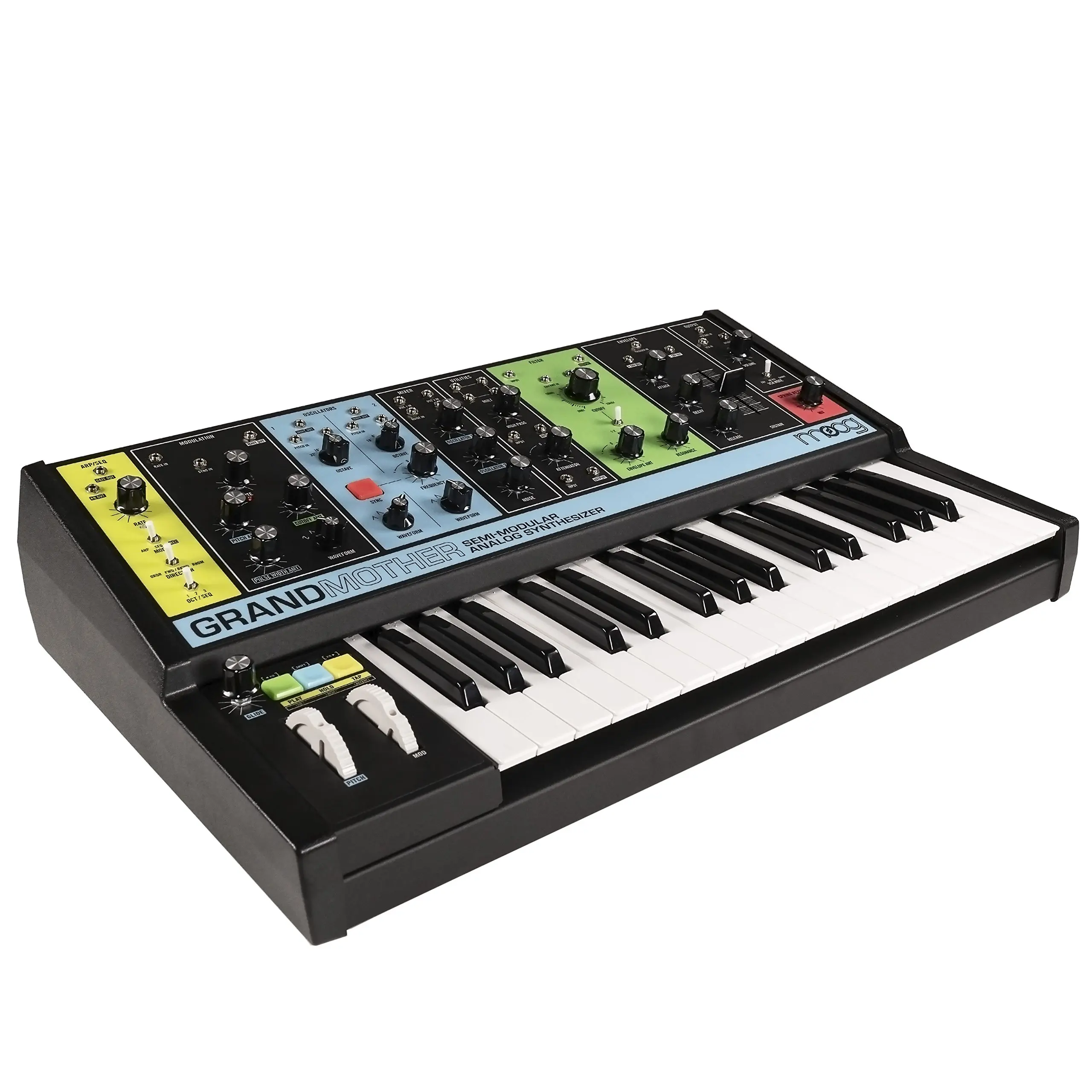 

Low Energy Consumer Mo-og Grandmother Semi-Modular Analog Keyboard