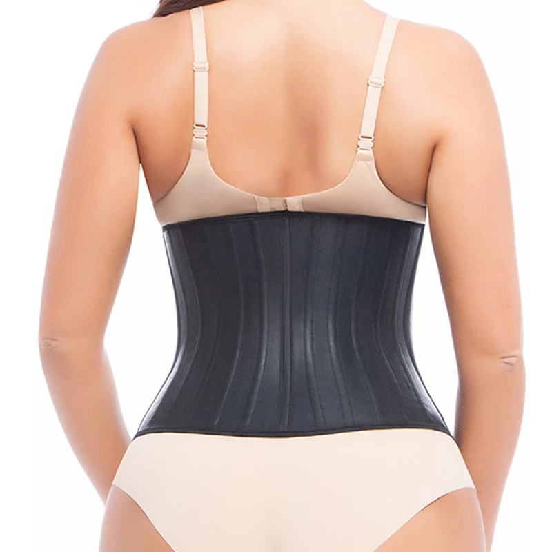 Women's Underbust Latex 25 Steel Bone Waist Trainer Corsets Hourglass Body Shaper Sport Girdle Stomach Slimming Belt Cincher