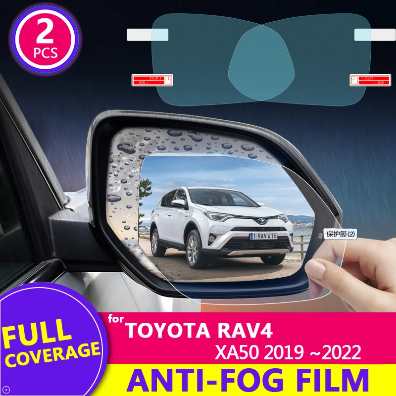 

Full Cover Anti Fog Rainproof Film for Toyota Rav4 XA50 2019~2022 RAV 5 50 Car Rearview Mirror Protective Film Accessories 2020